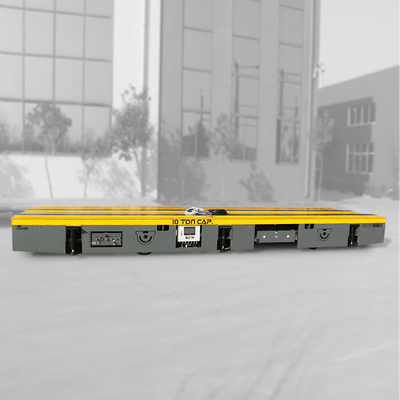 Battery Power Flat Transfer Cart for 30t Electric Die Transport