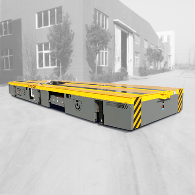 Battery Power Flat Transfer Cart for 30t Electric Die Transport